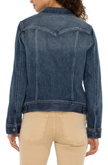 Liverpool LM1004F97 Eco Classic Jean Jacket in Ponderay