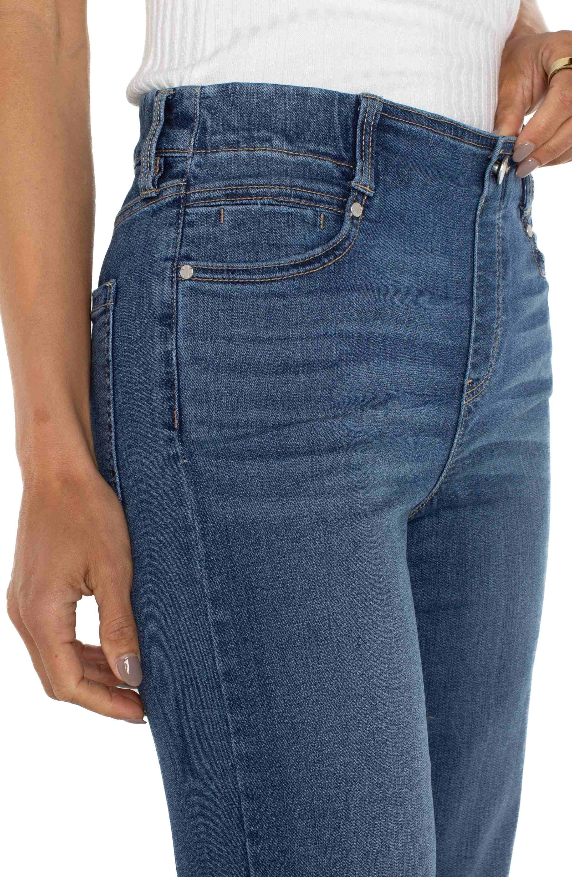 Liverpool Jeans LM2401A4 The Gia Glider Slim (Sage Creek) Liverpool Jeans LM2401A4 The Gia Glider Slim (Sage Creek)