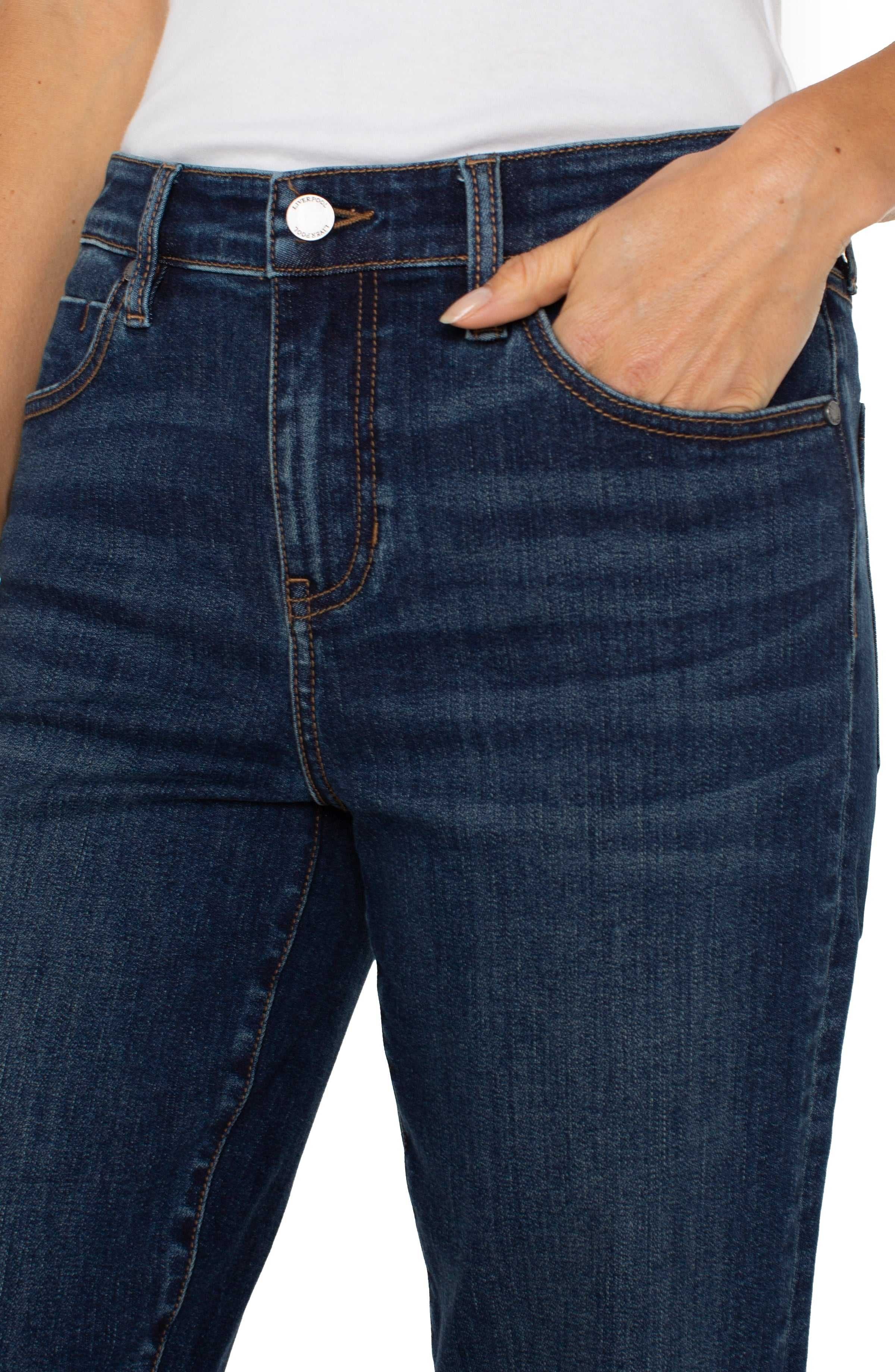 Liverpool Jeans LM7853VK Liv Hi-Rise Non-Skinny Skinny in Gleason Liverpool Jeans LM7853VK Liv Hi-Rise Non-Skinny Skinny in Gleason