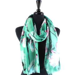 S24013 Pansy Wonder Lightweight Scarf