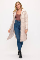 CLANP0114: Boulevard Quilted Long Coat