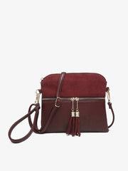 Tara Corduroy Dual Zip Crossbody | M1785CORD