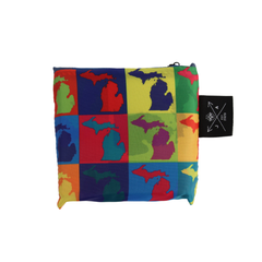 Michigan Pop Colors Eco Reusable Bag