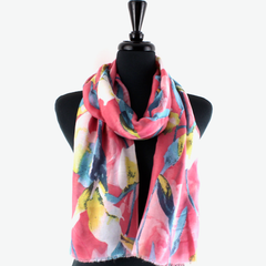 S24013 Pansy Wonder Lightweight Scarf