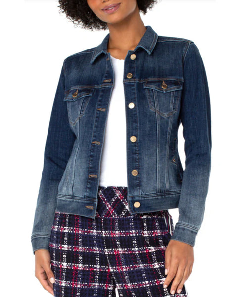 Liverpool LM1004CH4 Classic Jean Jacket in Glenrock
