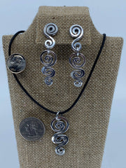 Eddy Hypoallergenic Aluminum Jewelry Set
