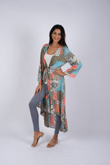 Bohemian Patch Print Bliss Cover Up