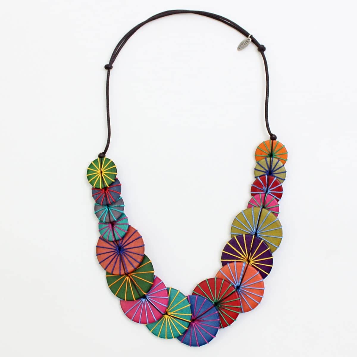 Multicolored Azalea Necklace