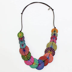 Multicolored Azalea Necklace