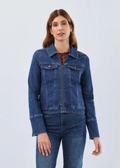 FDJ Zip Front Denim Jacket 1193809
