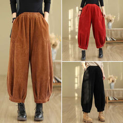 Plus-Size Relaxed Wide-Leg Pants
