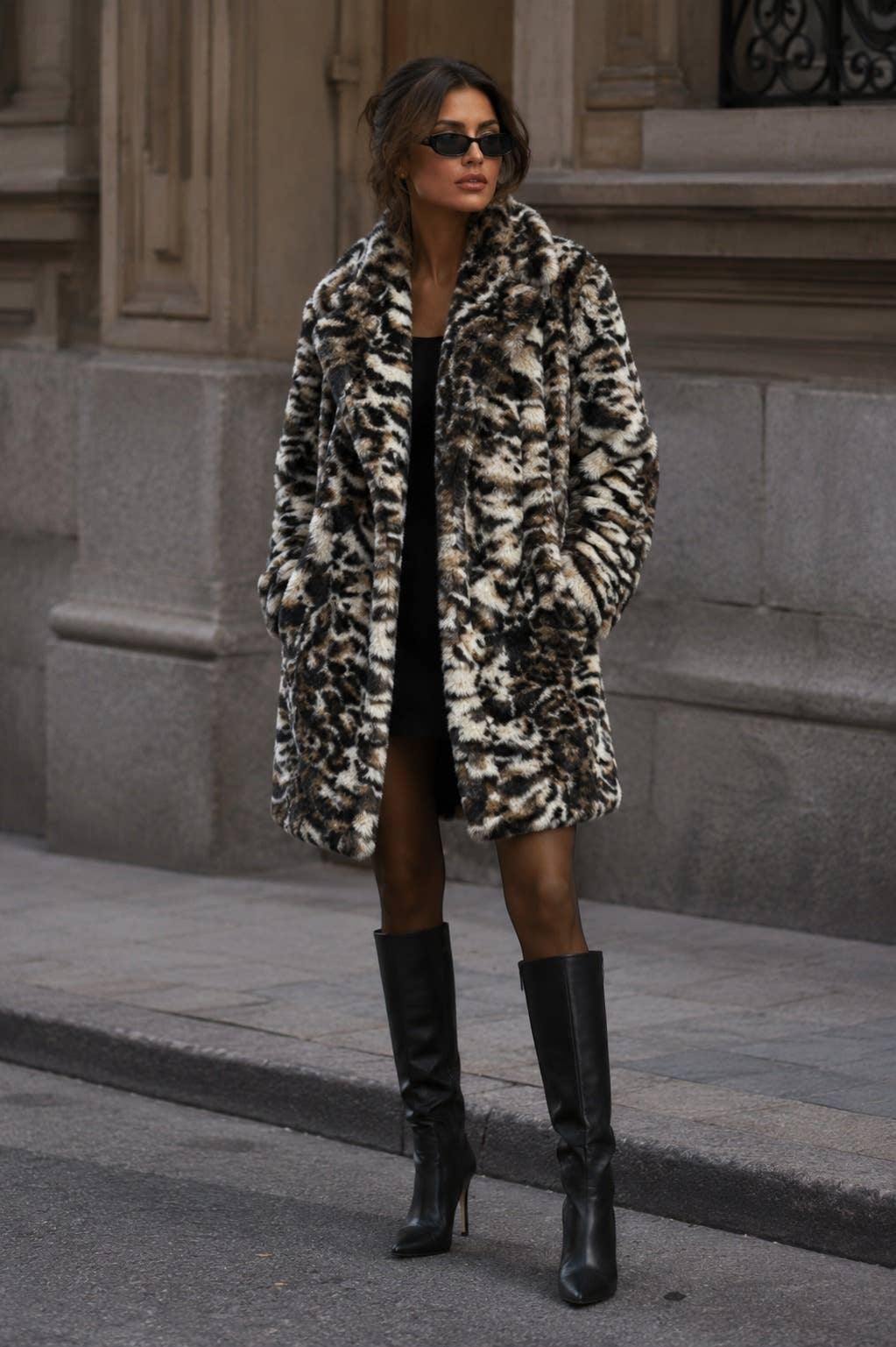 FC0177: The Wild Luxe Statement Coat