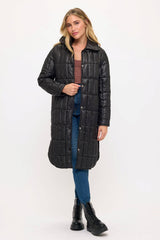 CLANP0114: Boulevard Quilted Long Coat