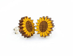 Sunflower Stud Earrings