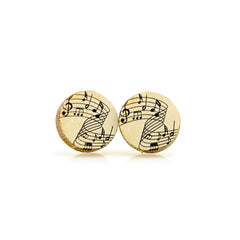 Music Stud Earrings