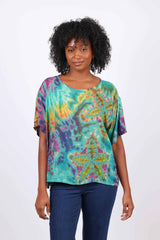 Relaxed Fit Tie-Dye T-Shirt (4 color pack)