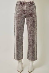 60879 Washed Corduroy Trousers