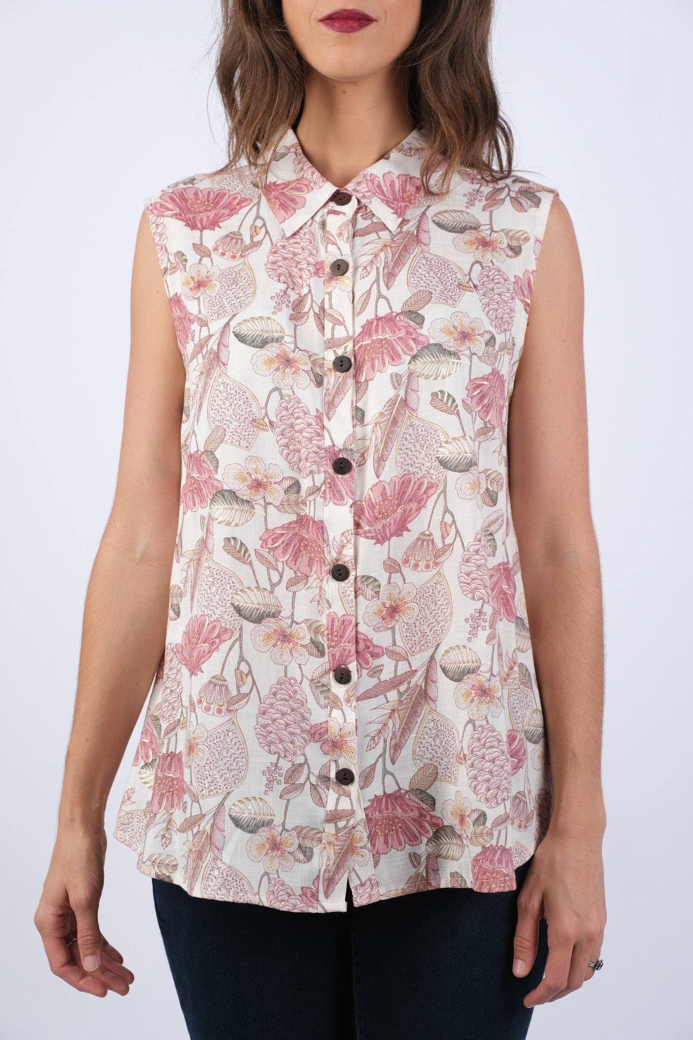 Pink Chic Button Shirt
