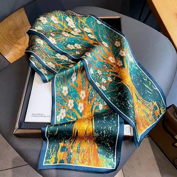 S24225 Polyester Skinny Scarf (56"x5")
