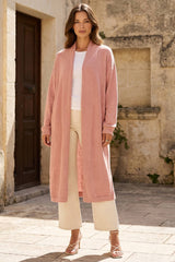 Relaxed Long Cardigan