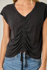20020 Front Ruche Modal Top