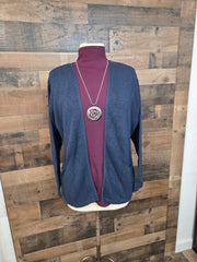 Avalin Sweaters NEW CARDIGAN --MULTIPLE COLORS-- All Cotton Sweater #2060 Made in U.S.A.