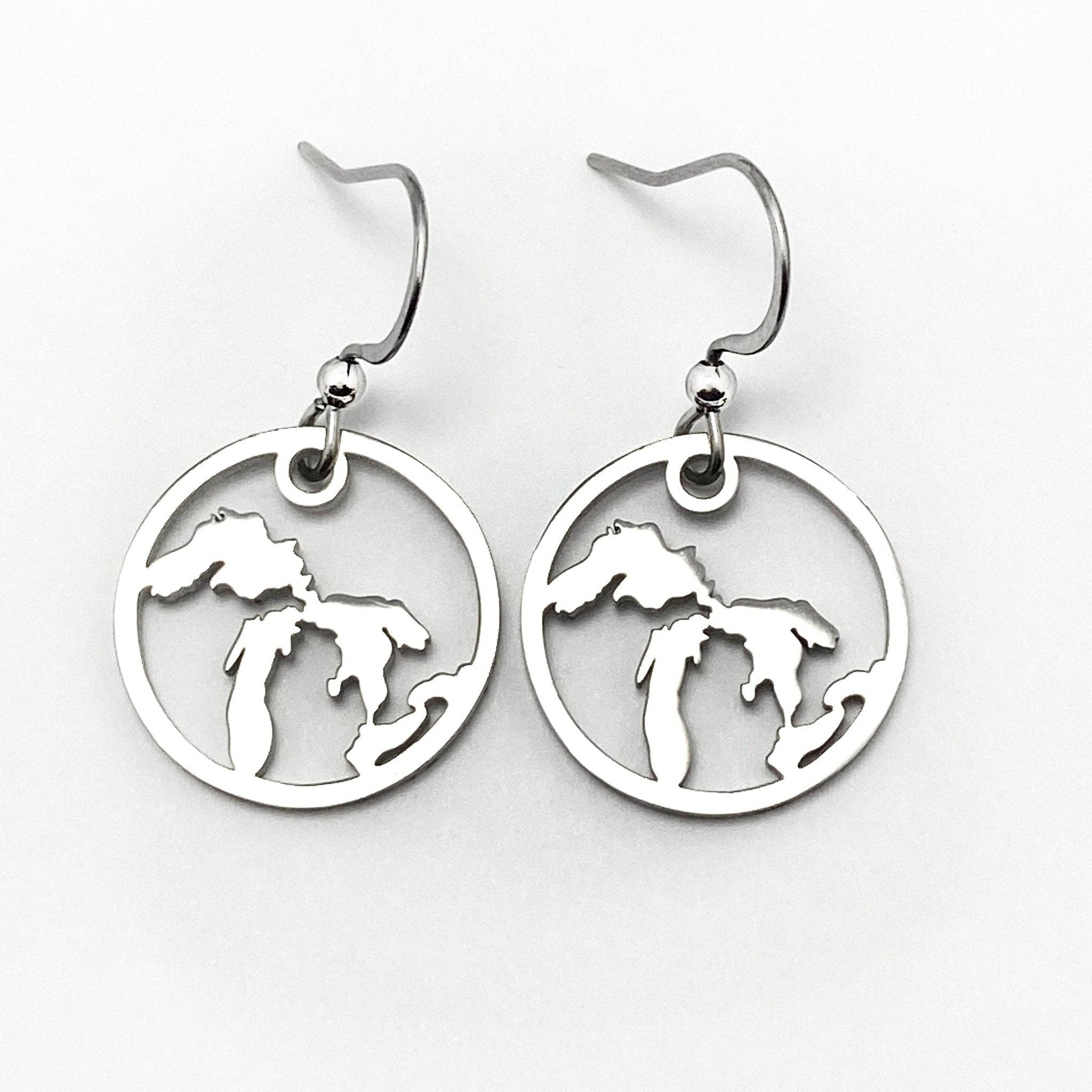 Great Lakes Outline Earrings