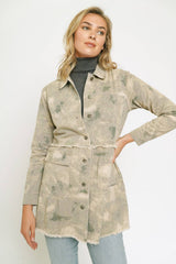 20443 Long Trucker Jacket