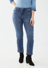 FDJ French Dressing Jeans Olivia Straight Ankle with Button Detail 2374322