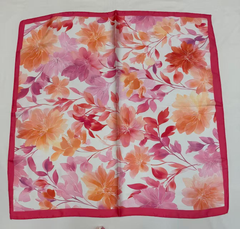 S26098 100% Polyester Lightweight Square Scarf