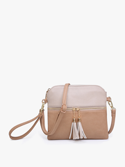 Tara Double Zip Crossbody/Wristlet Bag | M1785