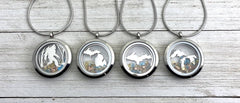 Michigan Glass Locket