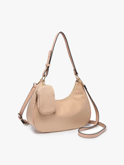 M2079NY Jada Nylon Shoulder Bag w/ Coin Pouch