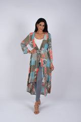Bohemian Patch Print Bliss Cover Up