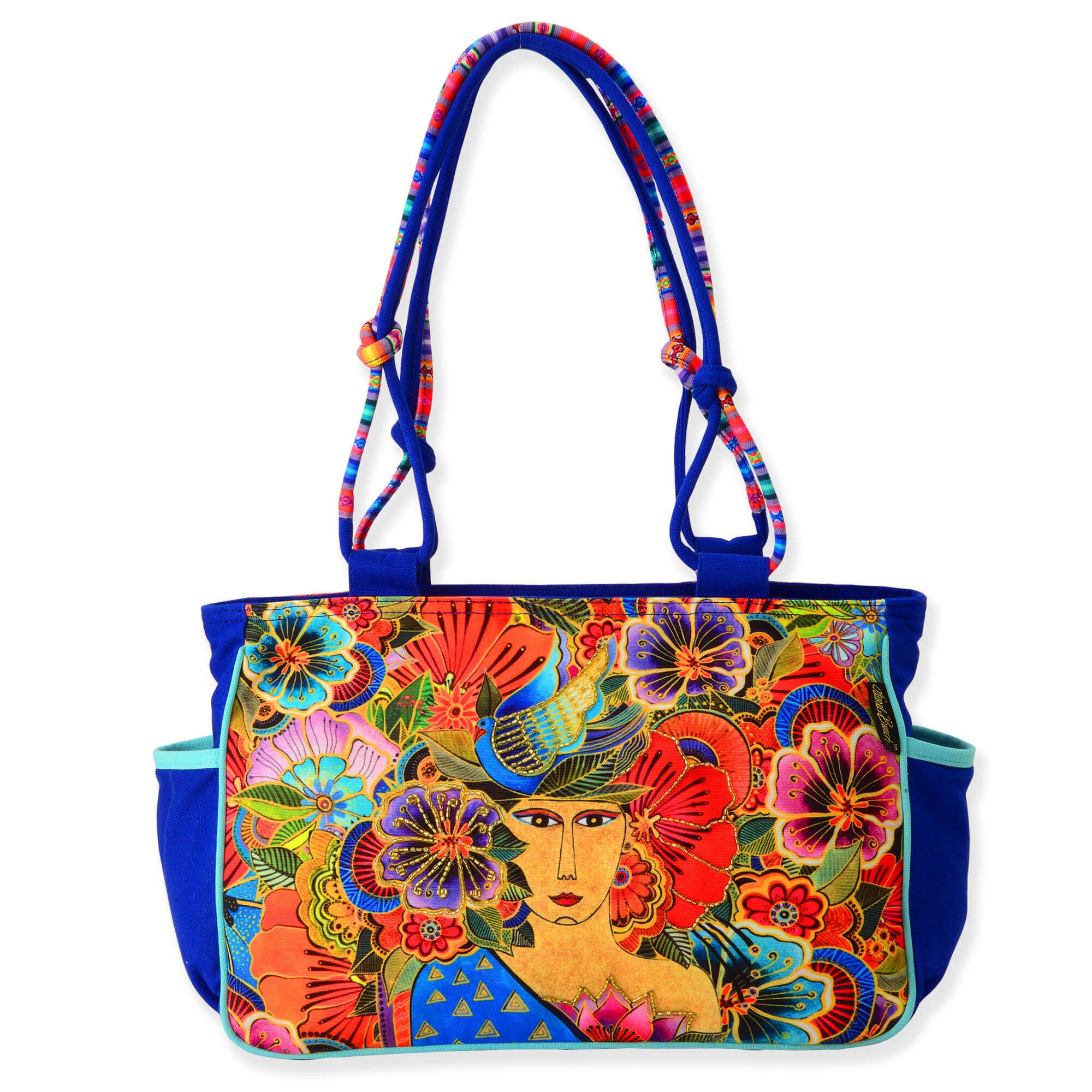 Laurel Burch 50th Anniversary, Medium Shoulder Tote