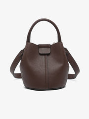 Farrah Bucket Bag w/ Top Handle & Inner Bag | M2528