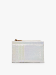 WL1991 Sia Zip Card Holder Wallet – Compact Vegan Leather