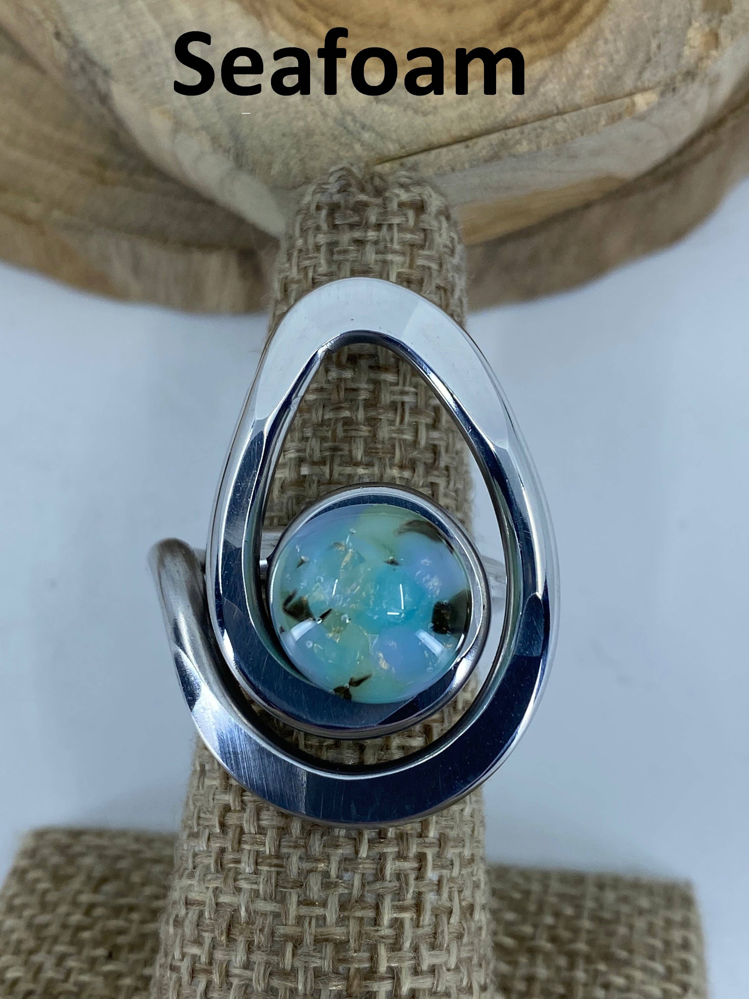 Open Teardrop Ring