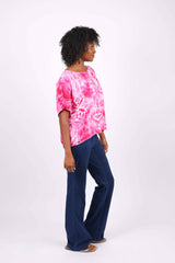 Relaxed Fit Tie-Dye T-Shirt (4 color pack)