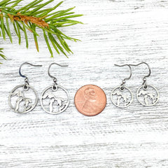 Great Lakes Outline Earrings