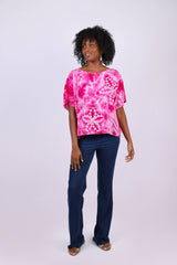 Relaxed Fit Tie-Dye T-Shirt (4 color pack)
