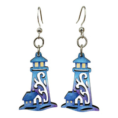 Midnight Lighthouse Earrings #1893