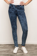 13198 Acid Blue Stretch Skinny Jeans
