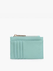 WL1991 Sia Zip Card Holder Wallet – Compact Vegan Leather