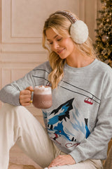 Aspen Ski Resort Graphic Sweatshirt