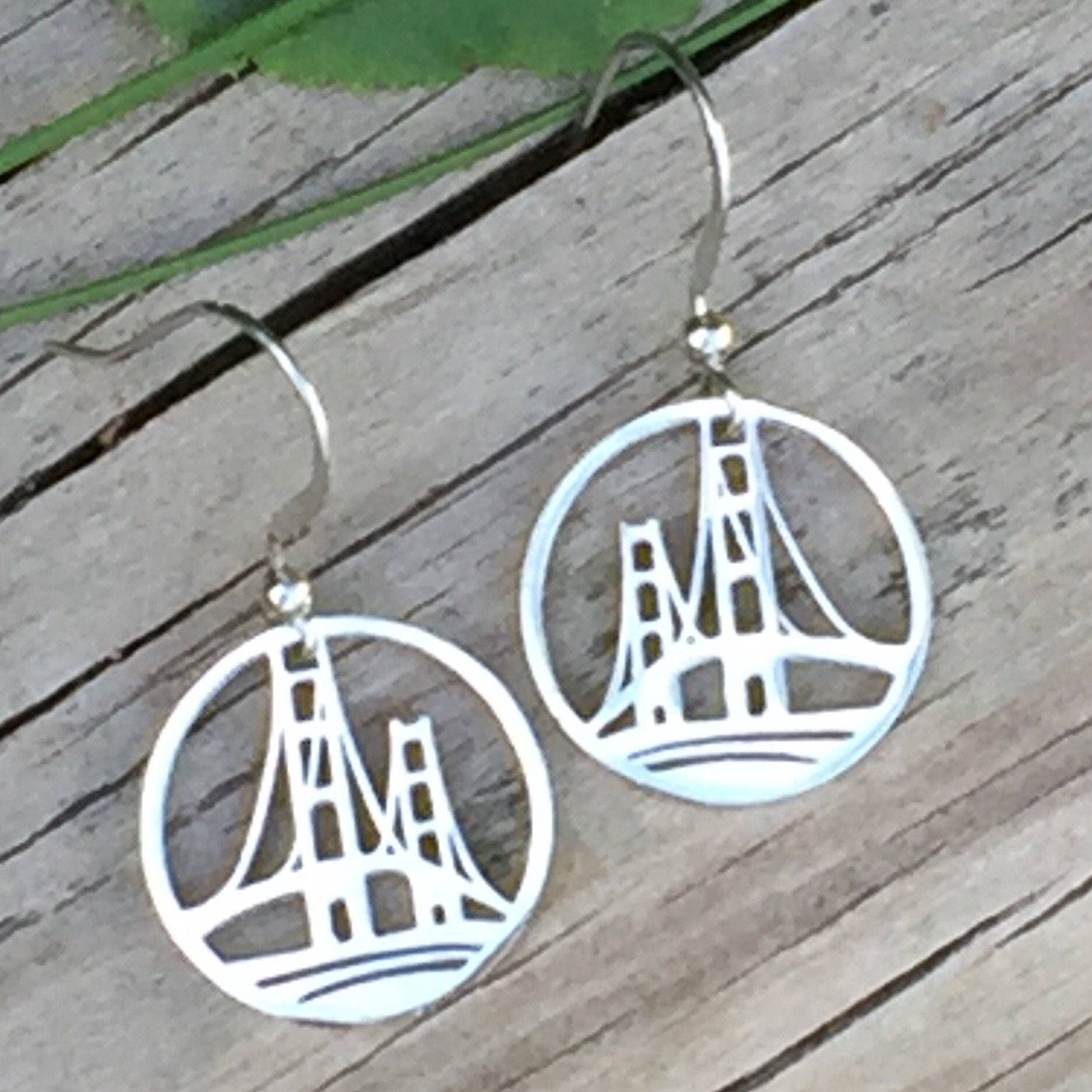 Mackinac Bridge Earrings