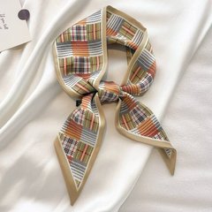 S26128 100% Polyester Skinny Scarf