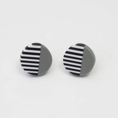 Grey Chloe Earrings