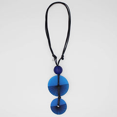 Blue Frosted Yanna Necklace