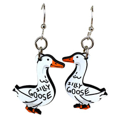 Silly Goose Earrings #1825